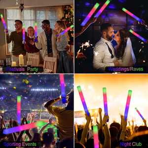 Precio Negociable 2025, Barra de Espuma LED Multicolor de 16 y 18 Pulgadas para Artículos de Fiesta - Product Image 5