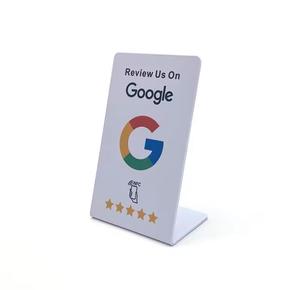 แท่นวางอะคริลิคสำหรับแสดงรีวิวโซเชียลมีเดียพร้อมระบบสแกน NFC ความถี่ 13.56mhz รองรับการสแกนบัตร NFC - Product Image 3