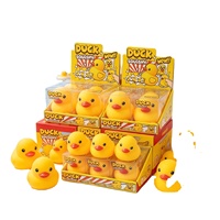 Jouet Squishy Canard Jaune Géant, Doux, à Remontée Lente, Anti-stress, Canard de Dessin Animé, Poupée Kawaii, pour Fête d'Anniversaire d'Enfants