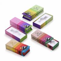 Emballage de cartouche sur mesure résistant aux enfants, boîte coulissante de 1g avec insert en mousse EVA