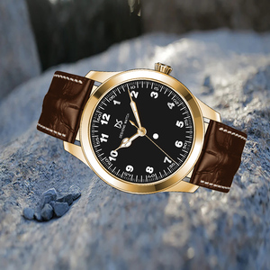 Dial logotipo personalizado reloj mecánico de lujo japonés movimiento hombres reloj - Product Image 5