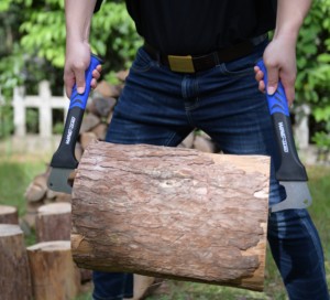 ขวานฮุกคารูนด้ามไม้12.5 "ด้ามไฟเบอร์กลาสอลูมิเนียมสำหรับยกฟืนเคลื่อนที่ - Product Image 6