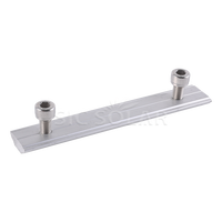 Accessoires pour système d'installation photovoltaïque de bonne qualité Joint de rail Support solaire Connecteur de rail en aluminium
