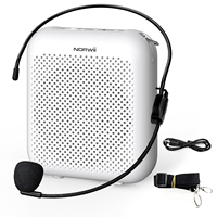 Amplificador de Voz Portátil con Altavoz, Micrófono Portátil con Amplificador de Voz y Altavoz, Mini Amplificadores para Profesores, Guías Turísticos, etc.