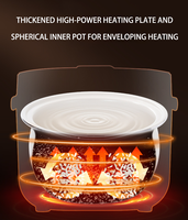 Haute qualité 3L autocuiseur numérique intelligent multifonction électrique marmite grande capacité appareil ménager