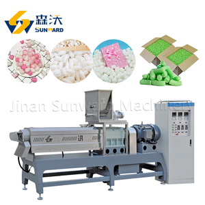 Máquina de llenado de embalaje de cacahuetes de espuma biodegradable, fabricante de equipos extrusores, precio de planta - Product Image 4