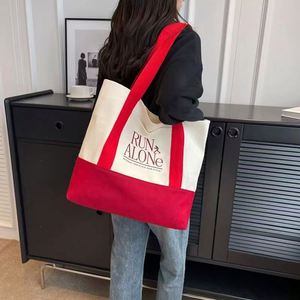 Bottom MOQ Custom logo Printed Blank <b>Plain</b> Pocket Zipper Shoulder Handle Rope <b>Large</b> Capacity Shopping <b>Canvas</b> Tote Bag - Product Image 2