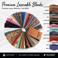 Panneau en similicuir laserable, matériau laserable personnalisé, feuilles de similicuir laserable de haute qualité, vente en gros