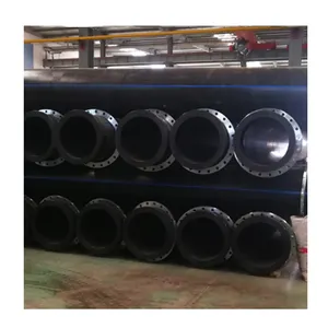 HDPE dredging pipes are used to transport crude oil and petroleum