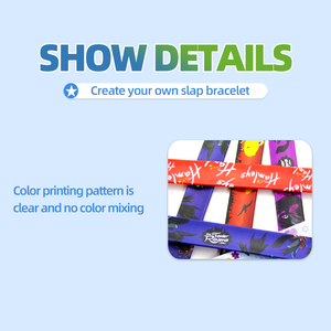 Logotipo personalizado al por mayor barato respetuoso con el medio ambiente logotipo personalizado impreso niños Snap <span class=keywords><strong>pulsera</strong></span> promocional silicona Slap regla <span class=keywords><strong>pulsera</strong></span> - Product Image 3