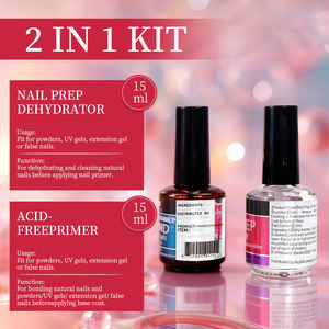 Vente en gros de préparateur pour ongles de 15 ml, déshydratant sans acide, adhésif, déshydratant, adhésif pour ongles en acrylique, gel équilibrant, solutions pour la peau - Product Image 3