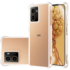 Étuis de téléphone antichoc clair Ultra mince couverture en TPU souple Anti-chute <span class=keywords><strong>Smartphone</strong></span> couverture arrière pour HMD Pulse Plus - Product Image 1