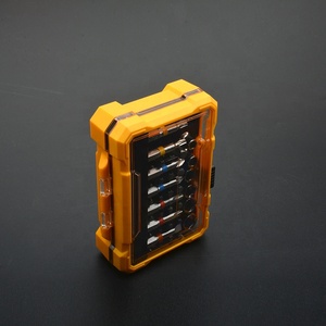 Set di punte per cacciavite magnetiche a stella esadecimale supporto per cacciavite per la lavorazione del legno strumenti per la casa kit di precisione Torx scatola di immagazzinaggio pieghevole - Product Image 2