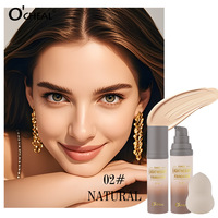 Fond de teint liquide léger, couvrance totale modulable, résistant à l'eau et à la transpiration 24H, fini naturel, hydratant, minimise les pores, longue tenue