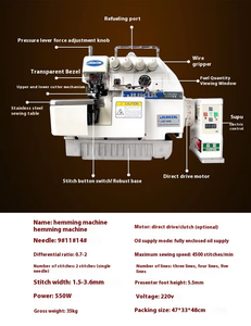 Macchina per Cucire Overlock RB Super ad Alta Velocità a 4 Fili con Azionamento Diretto Elettrico - Product Image 3