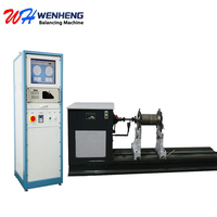 Machine d'équilibrage d'arbre de transmission OEM authentique de marque WENHENG, protection IP55, 220V/380V, garantie 1 an