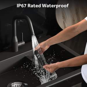 El mejor termómetro grande de carne de lectura instantánea para cocinar al aire libre, barbacoa, cocina, resistente al agua, ultrarrápido, Digital, comida, agua, leche, horno - Product Image 6