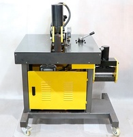 200 trous poinçonnage coupe flexion 3 en 1 bus bar traitement bus bar machine hydraulique ferronniers