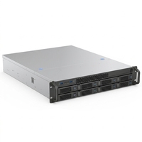 Chassis Server Rak Profesional 2U 8 Bay Hot-swap, Mendukung Motherboard E-ATX untuk Server SMB psu