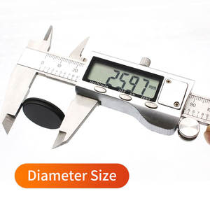 Aimant rond spécial à double étape en forme de demi-cercle Aimant D32* D26 * H3.5 Époxy noir électro-plaqué - Product Image 5