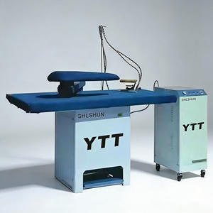 Máquina de planchar industrial comercial de gran venta, mesa de planchado para hoteles y hospitales con generador de vacío y juego de planchas - Product Image 1