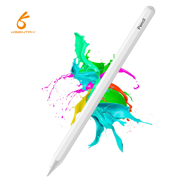Pom Fine Tip Pressure Touch Screen Pen Phone Tablet Active Stylus Plastic Palm Rejection Magnetic Attraction