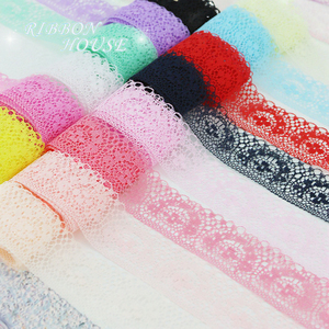 Encaje Francés de 4cm con Puntos, 15 Colores, Ecológico, Tejido de Malla Animal, 100% Poliéster, para Prendas, Ropa Interior, Vestidos de Novia, Manualidades DIY - Product Image 3