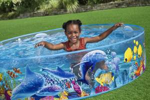 <span class=keywords><strong>Piscine</strong></span> gonflable ronde pour enfants Odyssey Fill 'N Fun 1,83 m x 38 cm, pliable, en PVC souple, pour l'extérieur - Product Image 4