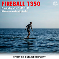Axe Fireball Aile Avant Hydroptère Fireball Axis 1350 Ultra Carbon Axis 1250 Fireball 1160 Axis 1070 Foilboard Waterplay Surfing