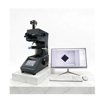 Durómetro Micro Vickers de Pantalla Táctil ASTM E92 JIS Z2244 con Sistema de Medición Vickers, Torreta Automática y Posicionamiento Preciso