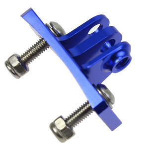 Base de fixation en alliage d'aluminium CNC pour casque, idéale pour les accessoires d'appareil photo GoPro Hero13/12/11, pour le saut en parachute en haute altitude - Product Image 1