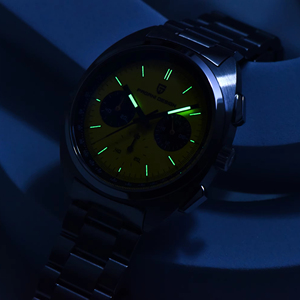 2025 New Pagani thiết kế <span class=keywords><strong>Panda</strong></span> Mens Đồng hồ sang trọng thạch anh Đồng hồ đeo tay Chronograph đồng hồ cho nam giới sáng thể thao AR Sapphire đồng hồ - Product Image 3