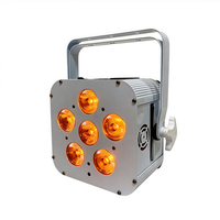 Balletstar 6X18W 6In1 Uplights Batterie Sans Fil LED Par Lumière pour Bar de Mariage Salle à Manger
