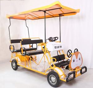 <span class=keywords><strong>Autobús</strong></span> de enlace de avistamiento turístico operado por electricidad Vehículo eléctrico Carro eléctrico puro <span class=keywords><strong>Autobús</strong></span> turístico de 4 plazas con batería - Product Image 3