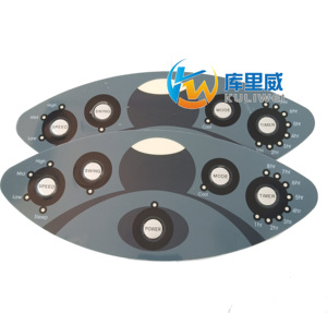 Công Tắc Màng Điều Khiển Lớp Phủ Đồ Họa Tự Dính Polycarbonate Pc Front <span class=keywords><strong>Panel</strong></span> - Product Image 4