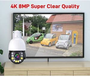 <span class=keywords><strong>ICsee</strong></span> 8MP 50X Zoom óptico 4K POE Cámara DE SEGURIDAD PTZ Domo de velocidad Cámara IP DE SEGURIDAD 50X Zoom 100M IR Distancia PTZ CCTV Cámara - Product Image 6