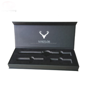Magnetic Lid Black Cardboard Watch Box Recycled Paper Jewelry Packaging Gift Boxes luxury Logo Custom Watch Packaging Box - Product Image 6