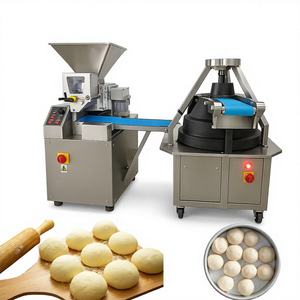 Línea de Producción de Porciones de Masa con Máquina Redondeadora de Masa de 1, 2, 3 y 4 Piezas, Equipo Continuo para Dividir y Redondear Masa - Product Image 1
