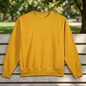 เสื้อสเวตเชิ้ตผ้าฟลีซสีเขียวอ่อนปักลาย มีซับใน คอกลม แขนยาว สำหรับผู้ชาย สวมใส่สบาย อุ่นในฤดูหนาว เนื้อผ้าฝ้ายนุ่ม รับผลิตแบบ OEM - Product Image 6
