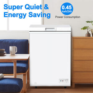 <span class=keywords><strong>Petit</strong></span> congélateur <span class=keywords><strong>coffre</strong></span> blanc Biaobing avec serrure, réfrigérateurs et congélateurs - Product Image 5