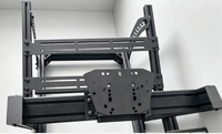 Simulateur de course professionnel sur mesure pour la vente en gros, avec siège ergonomique de compétition et assemblage facile