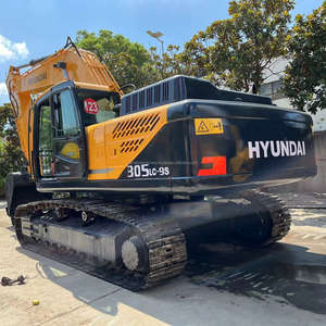 Excavadora Hyundai 305 305-9T original 220-9S, excavadoras grandes de 30 toneladas, hidráulica de segunda mano, fabricada en Corea - Product Image 2