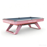 Table de billard de tournoi 9 pieds en ardoise, modèle Wolverine, avec cadre entièrement métallique, conception brevetée Superpower 2026, pour le jeu