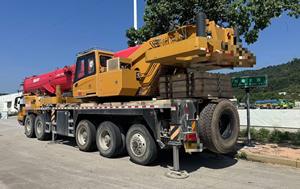130Ton STC1300C8-6 2023 Sany เครนรถบรรทุกมือสองน้ำหนักถ่วง57Ton 112.5ม. เครื่องจักรกลหนักแบบติดตั้งบนรถบรรทุก - Product Image 3