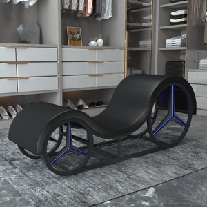 Sofá Moderno de Metal para Parejas, Ideal para Hoteles Temáticos, Apartamentos Pequeños, Bodas, Sala de Estar, Balcón, Yoga, Regalo de Boda, Internet - Product Image 2