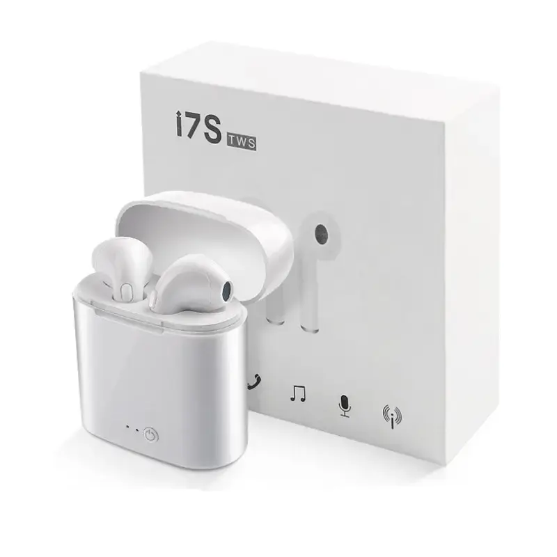 Vente en gros d'usine i7s TWS casque sans fil sport écouteurs écouteurs casque i7s TWS pour tous les smartphones