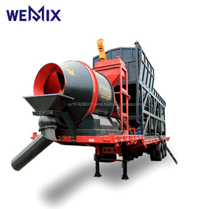 YHZM500 Planta de dosificación de hormigón premezclado móvil JZM500 Equipo de línea de producción de mezclador de hormigón de tambor - Product Image 1