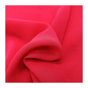 polyester fabric shirt dress silk chiffon 50D chiffon fabric for clothing