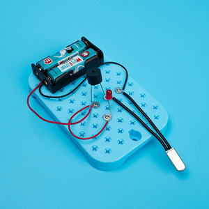 Tự làm nhiệt độ báo cháy mô hình vật lý thí nghiệm khoa học khoa học STEM Kit học tập cho học sinh trung học - Product Image 3