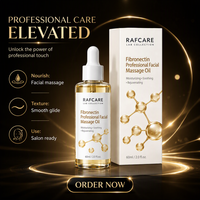 RAFCARE RAFCARE LAB COLLECTION Huile de Massage Visage Professionnelle au Fibronectine 60ml Soin de la Peau en Salon Vente en Gros B2B OEM Réparation et Glisse
